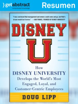 cover image of La Universidad Disney (resumen)